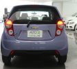 Blue Chevrolet Spark 2015 from the back
