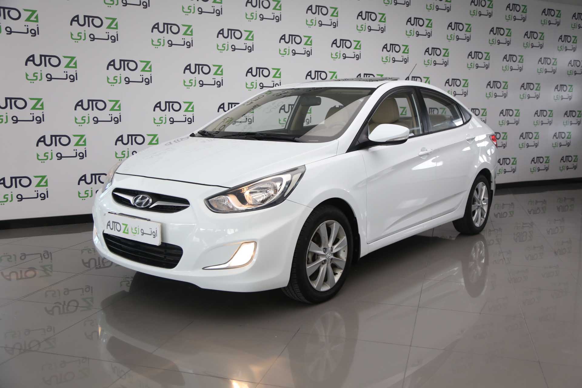 Hyundai Accent White 2015 8 • Autoz Qatar