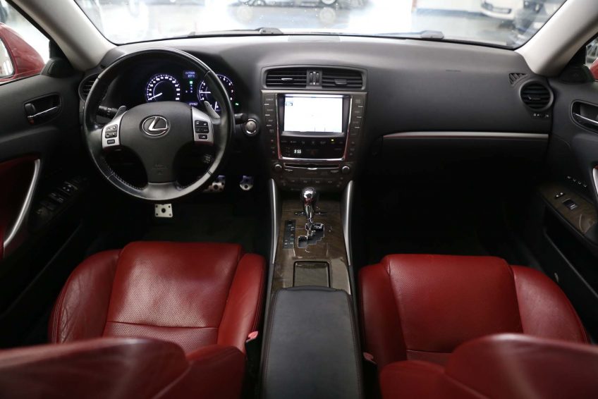 Lexus IS 300 C2012Maroon • Autoz Qatar
